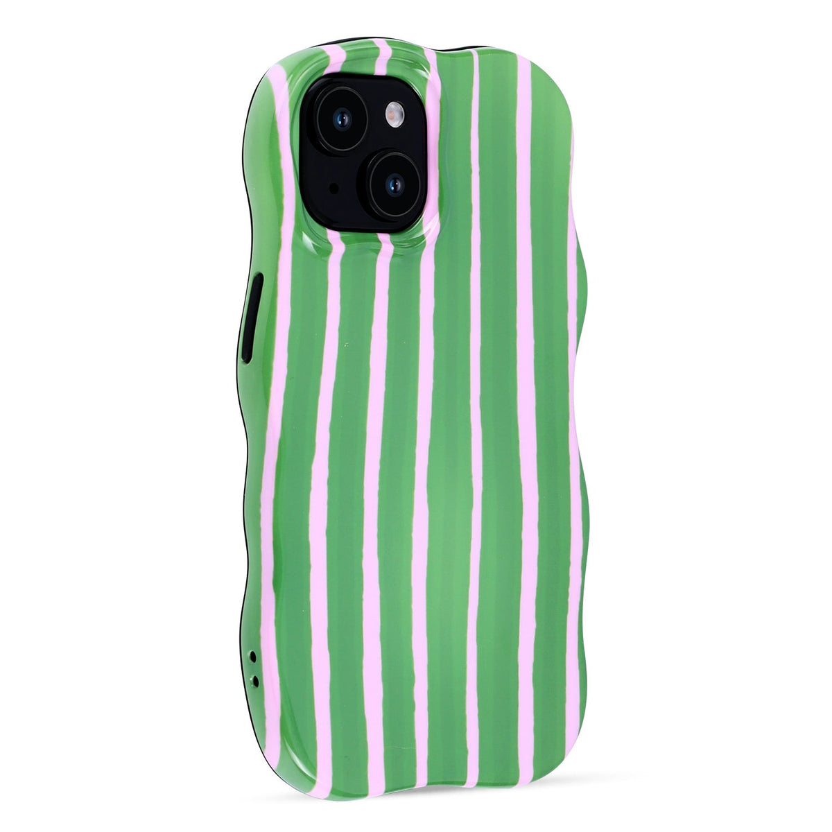 iPhone 11 Hoesje - Groen - Wave Case Back Cover