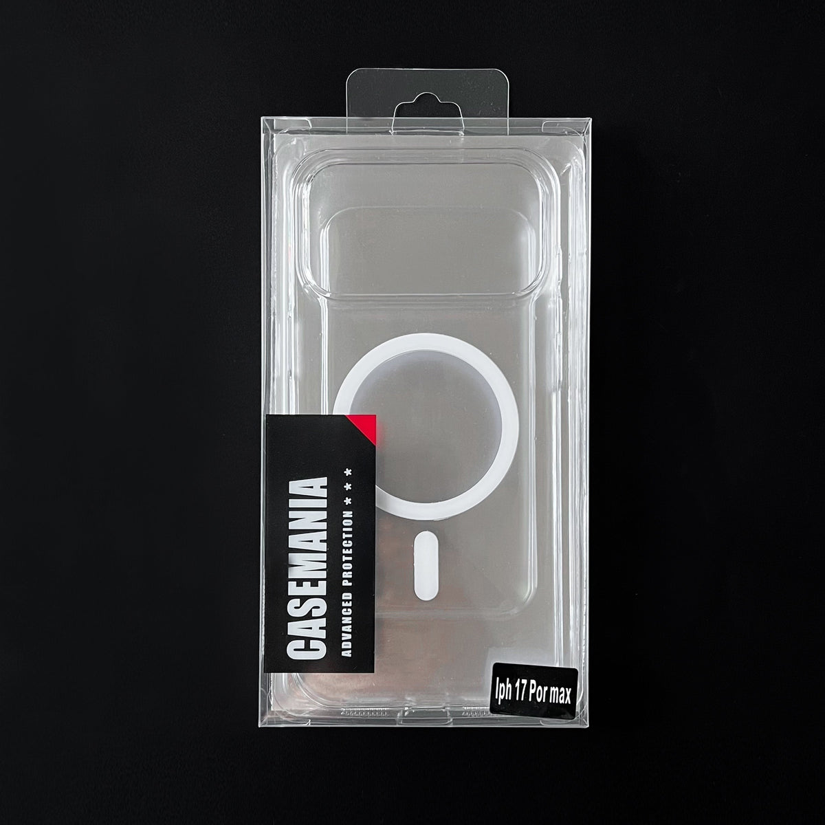 Coque Apple iPhone 18 Pro Max - Transparente - Étui arrière MagSafe cristallin