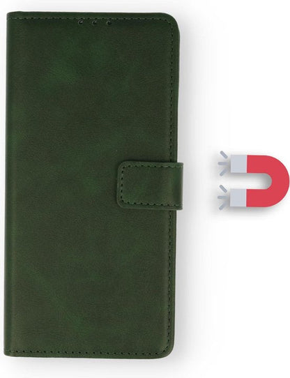 iPhone 13 Hoesje - Groen - Bookcase