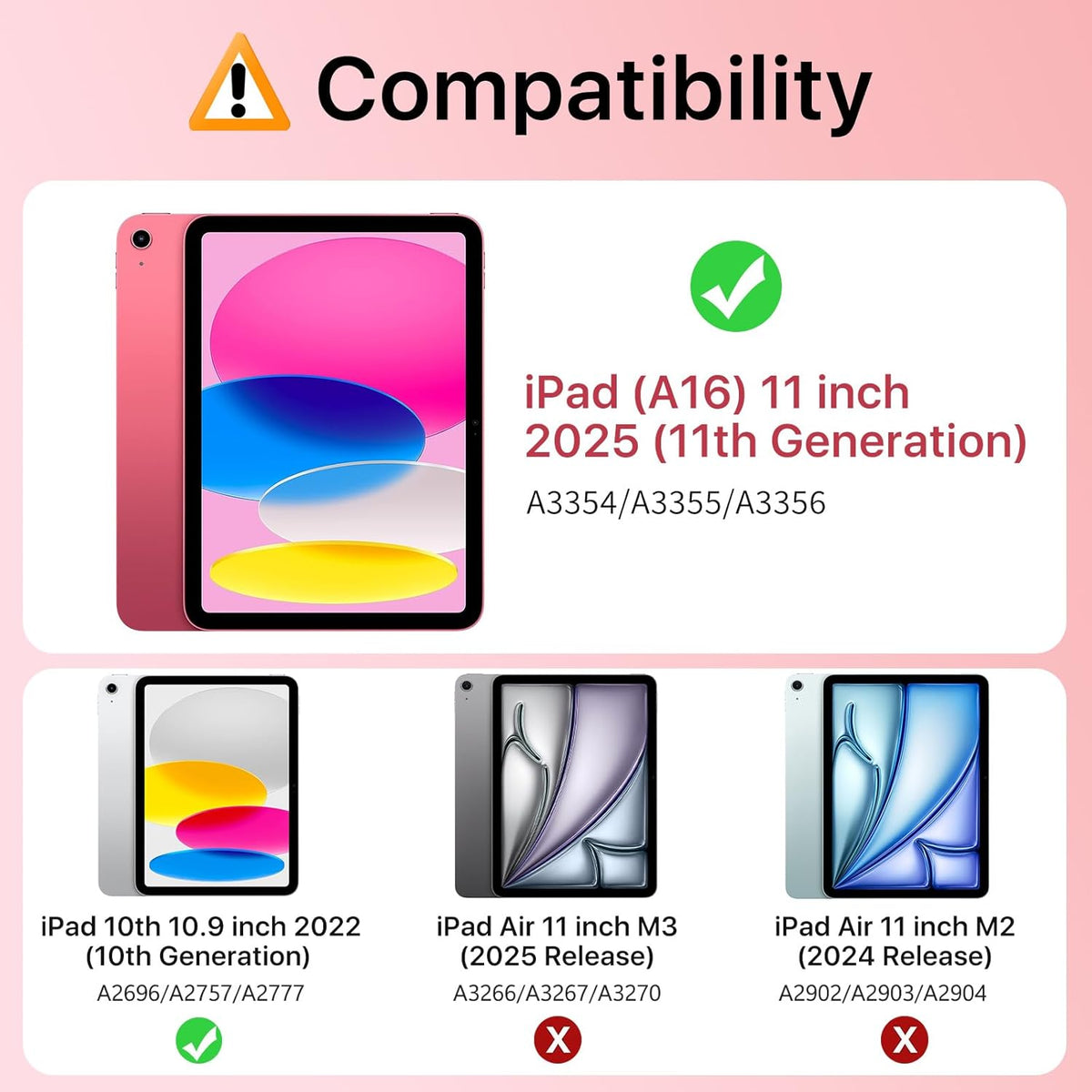 Apple iPad 2025 (11th Gen) Tablethoes - Donker Blauw - Pen Slot Smart Cover