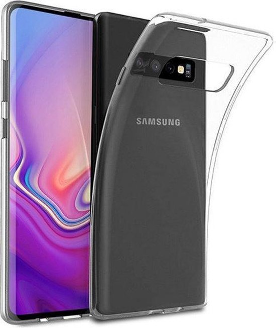 Samsung Galaxy S10 Hoesje - Transparant - Siliconen Back Cover