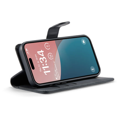 iPhone 16 Hülle - Charcoal Gray - 2 in 1 Bookcase
