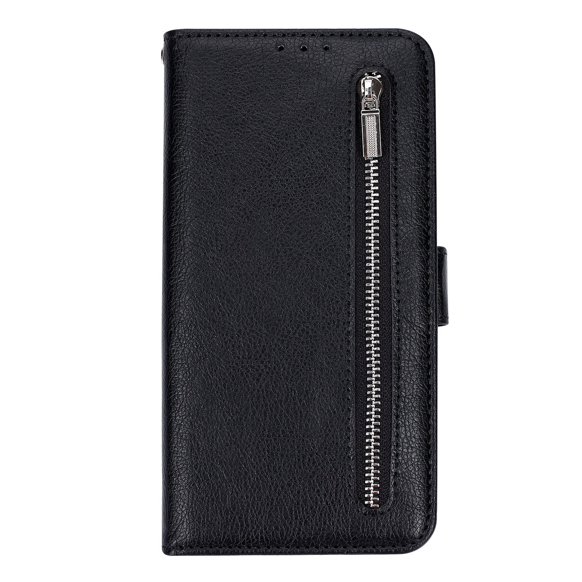 Samsung Galaxy A27 Hoesje - Zwart - Luxe Bookcase met Rits