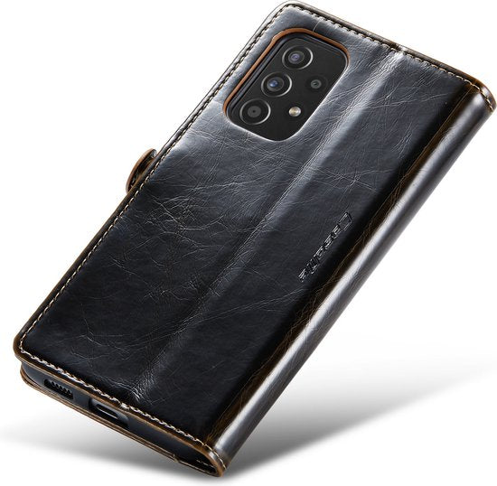 Samsung Galaxy A53 Hoesje - Sienna Brown - Dunne Bookcase