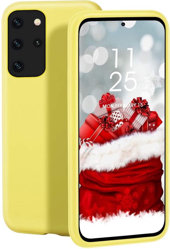 Samsung Galaxy S20 Plus Case - Yellow - Silicone Back Cover