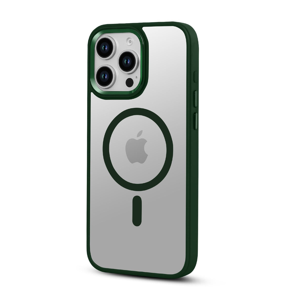 Apple iPhone 16 Pro Hoesje - Groen - Bumper MagSafe Back Cover