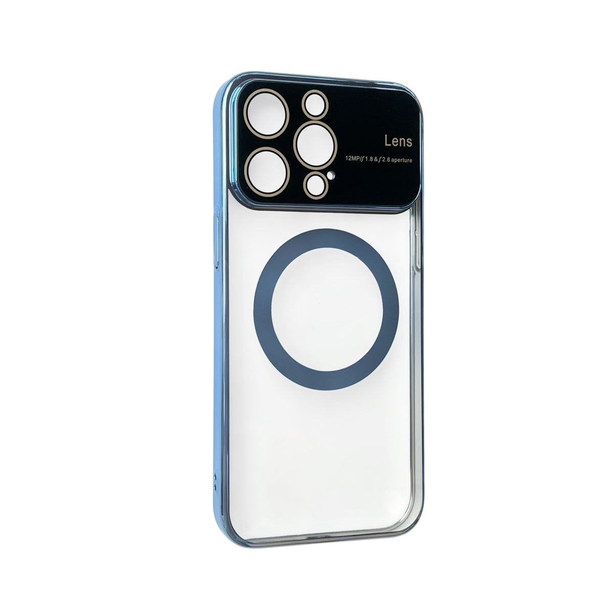 Apple iPhone 15 Plus Hoesje - Blauw - Siliconen MagSafe Back Cover met Camerabescherming