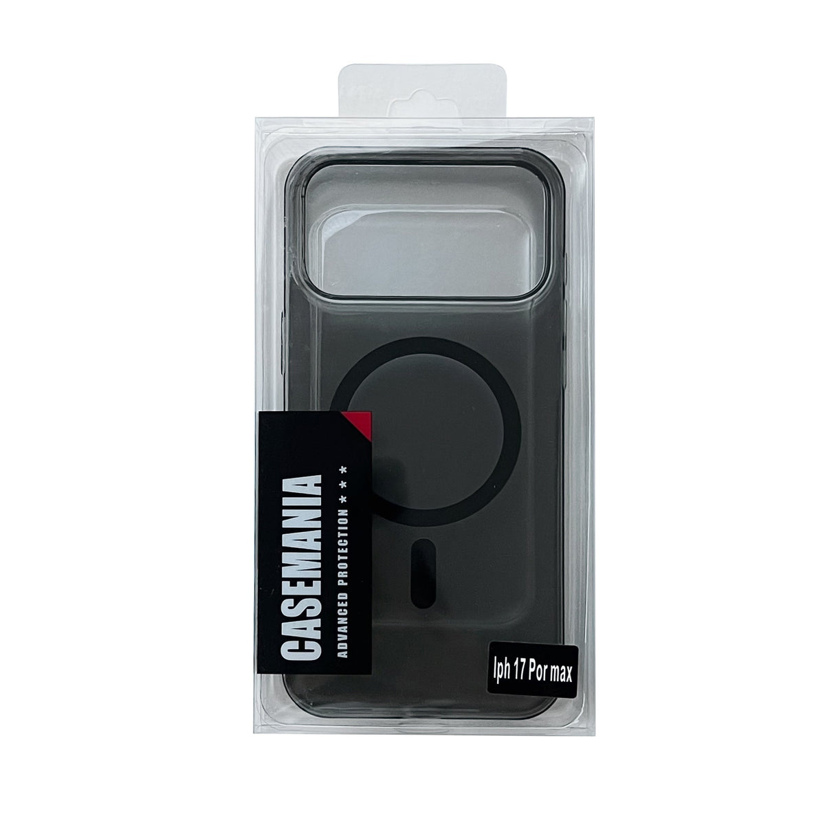 Apple iPhone 17 Pro Max Hoesje - Zwart - Minimalistic MagSafe Back Cover
