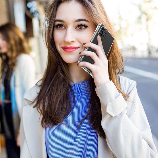 Samsung Galaxy A53 5G Hoesje - Transparant - Anti-Shock Back Cover