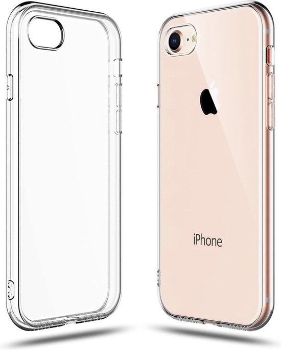 Apple iPhone 8 Case - Clear - Silicone Back Cover