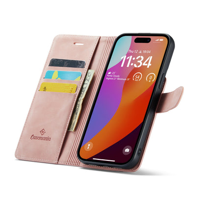 Apple iPhone 15 Pro Max Hoesje - Pale Pink - 2 in 1 MagSafe Bookcase