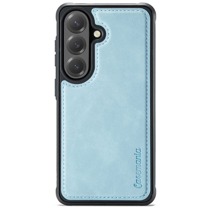 Samsung Galaxy A35 Hoesje - Aqua Blue - Kunstlederen Back Cover