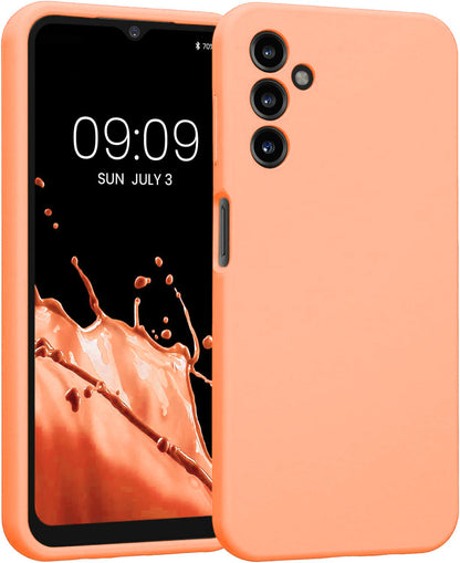 Samsung Galaxy A25 Case - Salmon Pink - Liquid Silicone Back Cover