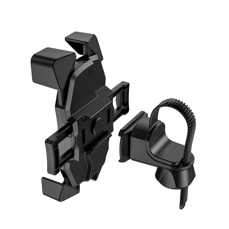 Bicycle Holder / Motorcycle Holder for the Handlebar | Phone Holder for Bicycle and Motorcycle - Black