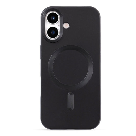 Apple iPhone 17 Case - Black - Matte Silicone MagSafe Back Cover