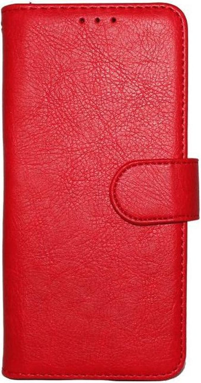 Samsung Galaxy S10e Case - Red - Luxury Wallet Case