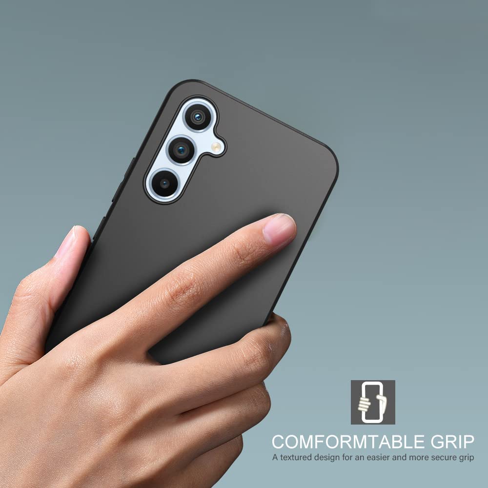 Samsung Galaxy A54 Hoesje - Zwart - Siliconen Back Cover