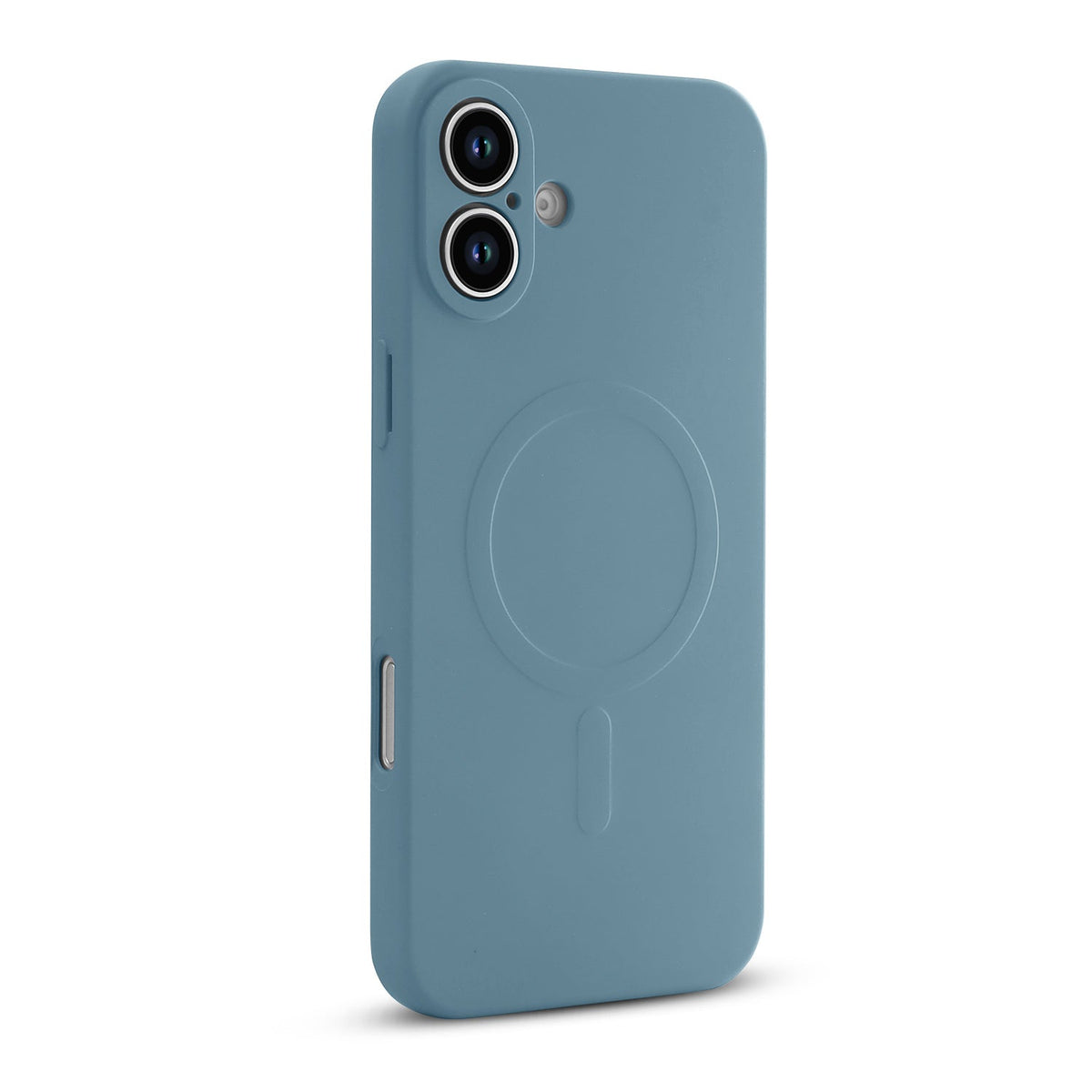 Apple iPhone 16 Case - Light Blue - Liquid Silicone MagSafe Back Cover