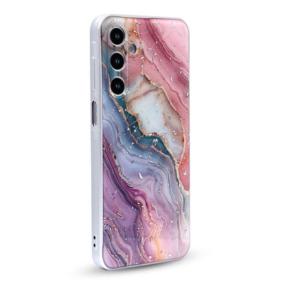 Samsung Galaxy A26 Hoesje - Roze - Marmer Back Cover