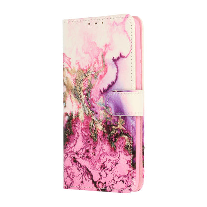 Samsung Galaxy A37 Hoesje - Marmer Paars - Print Bookcase
