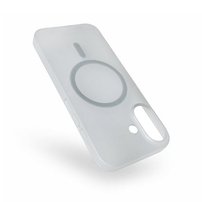Apple iPhone 17 Case - Grey - Frosted Matte Hard Case MagSafe Back Cover