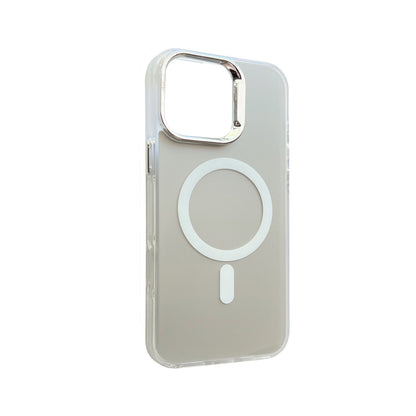 Apple iPhone 15 Pro Max Hülle - Silber - Fusion-Armor-MagSafe-Backcover