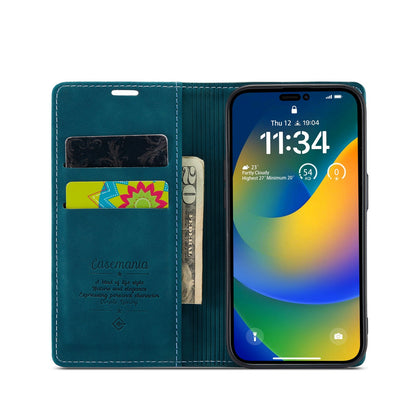 Apple iPhone 15 Pro Max Hoesje - Emerald Green - Dunne Bookcase