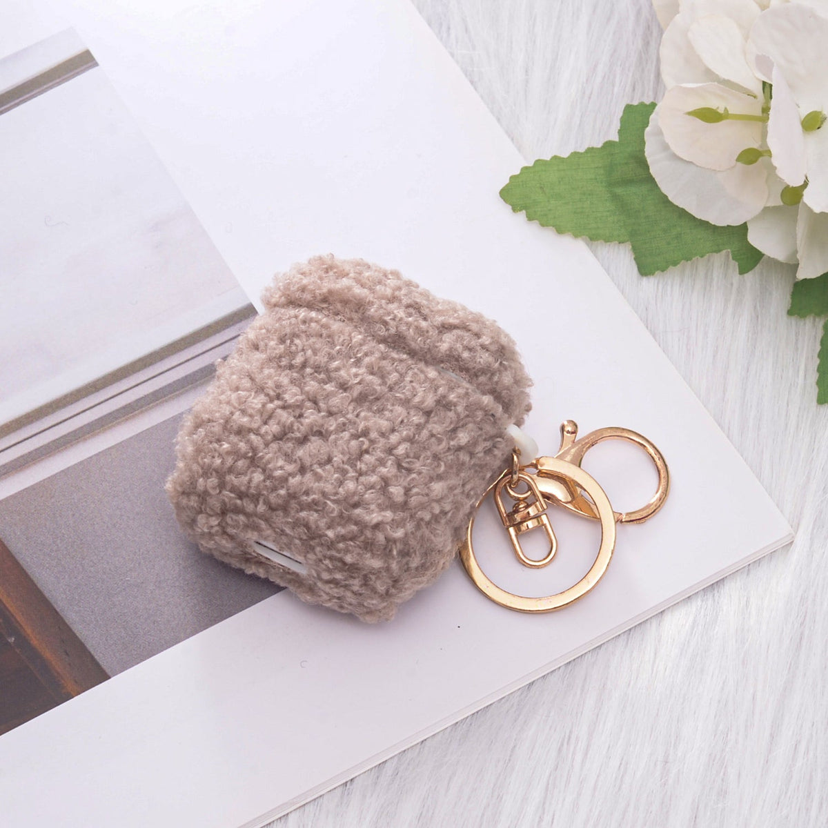 Apple AirPods 2 / 1 Case - Teddy Furr - Grey