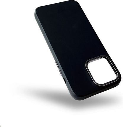 Apple iPhone 14 Pro Case - Black - Shockproof Silicone Back Cover