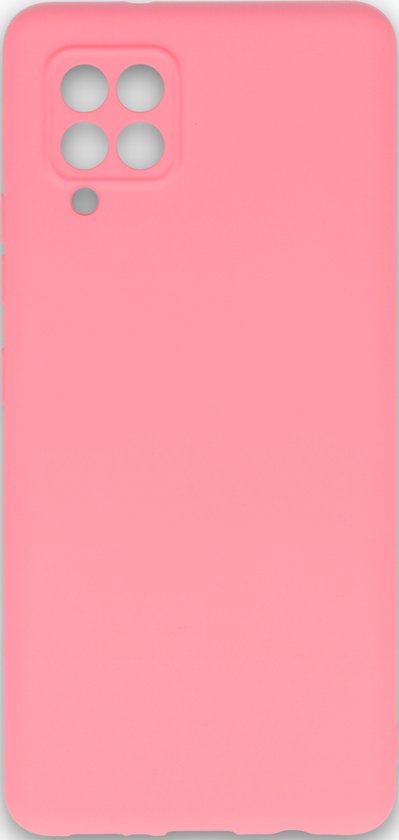 Samsung Galaxy A22 5G Hoesje - Roze - Siliconen Back Cover