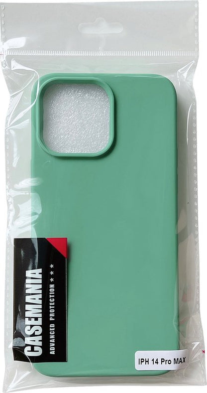 Apple iPhone 14 Pro Max Case - Light Green - Silicone Back Cover
