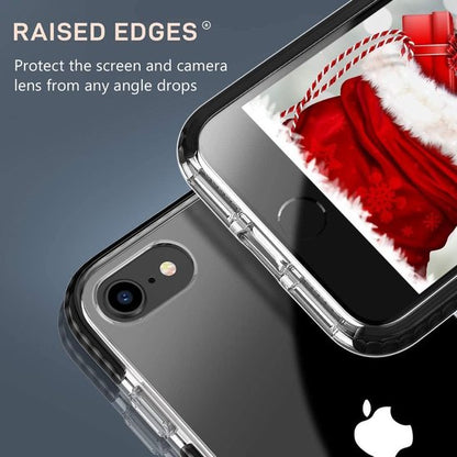 Apple iPhone SE (2020) Hoesje - Zwart - Anti-Shock Back Cover