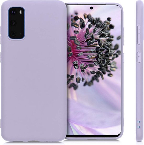 Samsung Galaxy S20 Hülle - Lila - Silikon-Backcover