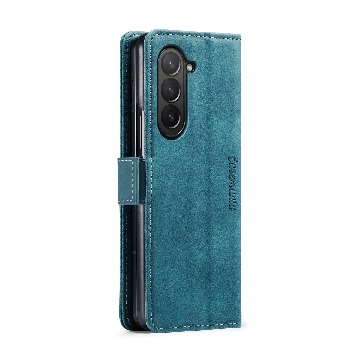 Samsung Galaxy Z Fold 7 Hoesje - Emerald Green - Dunne Bookcase