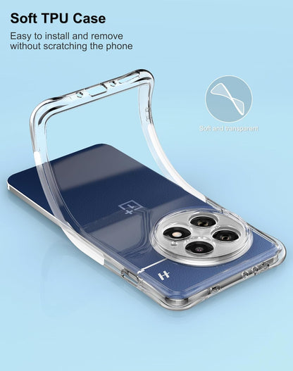 OnePlus 13R Hoesje - Transparant - Anti-Shock Back Cover