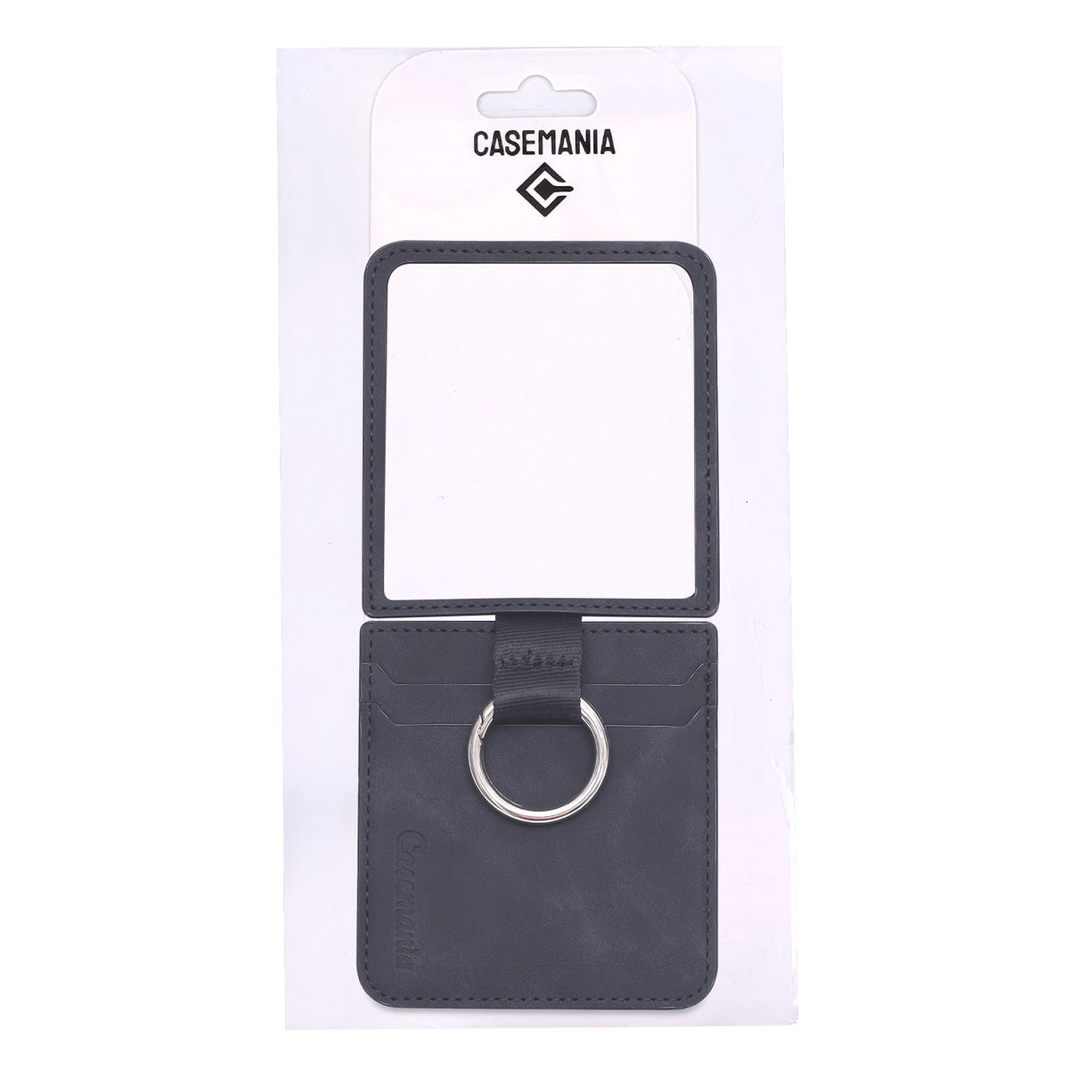 Samsung Galaxy Z Flip 7 Case - Charcoal Gray - Ring Kickstand Back Cover
