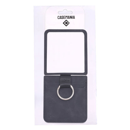 Samsung Galaxy Z Flip 7 Case - Charcoal Gray - Ring Kickstand Back Cover