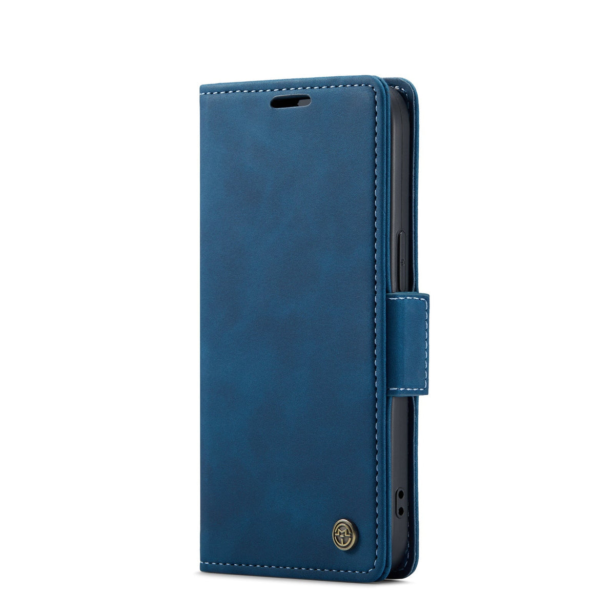 Apple iPhone 15 Hülle - Navy Blue - Portemonnaie-MagSafe-Klapphülle mit Kartenfach