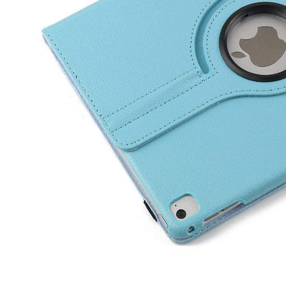 Apple iPad 7 10.2 (2019) Tablet Case - Blue - Rotating Folio Case