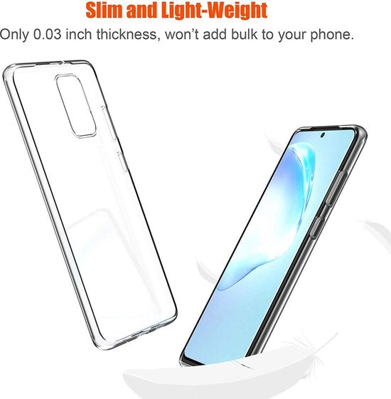 Samsung Galaxy S20 Plus Hoesje - Transparant - Siliconen Back Cover