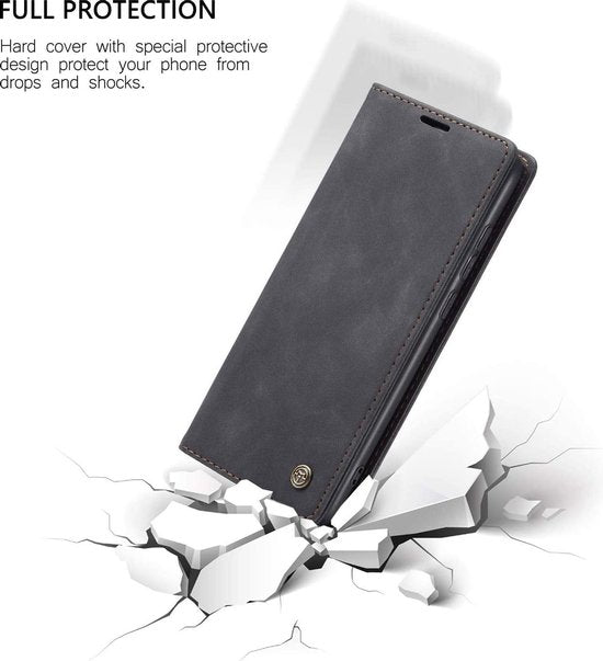 Oppo Reno 4 5G Hoesje - Zwart - Dunne Bookcase