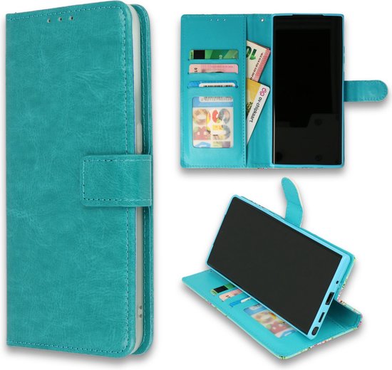Samsung Galaxy S21 Ultra Hoesje - Turquoise - Bookcase