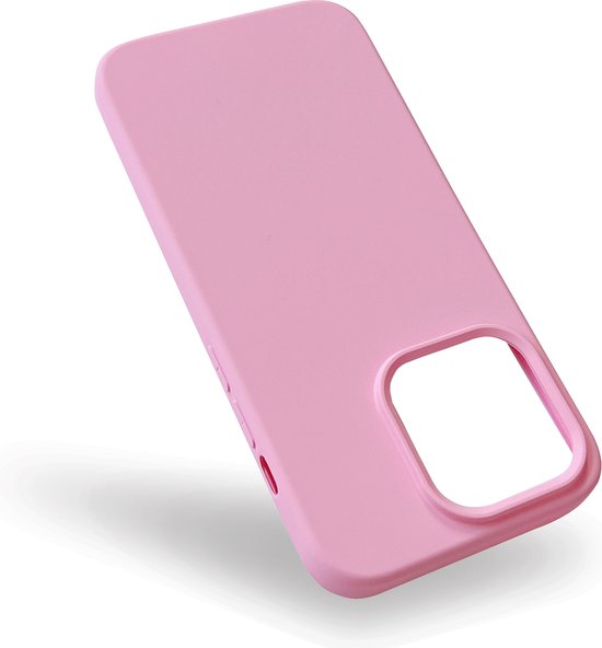 Apple iPhone 14 Pro Hülle - Magenta - Silikon-Backcover