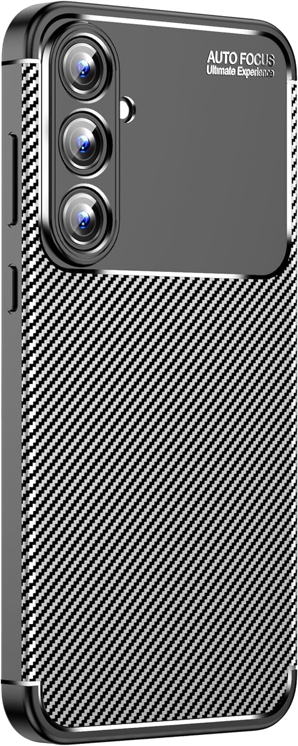 Samsung Galaxy A35 5G Hoesje - Zwart - Anti-Slip Back Cover