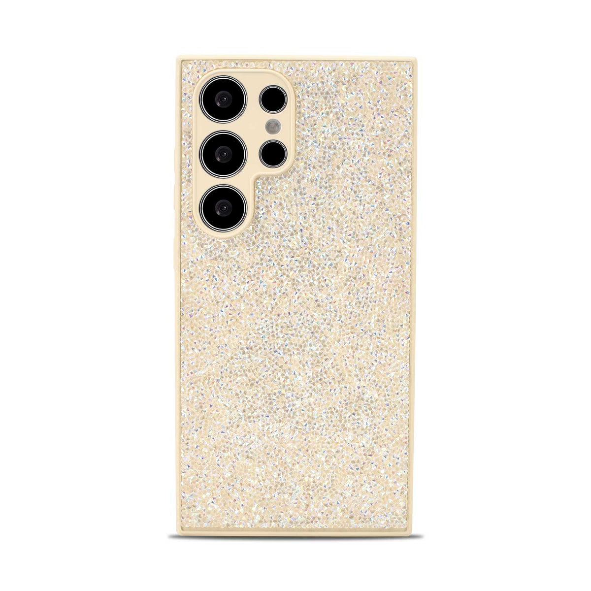 Samsung Galaxy S26 Ultra Hoesje - Goud - Diamant Glitter Back Cover