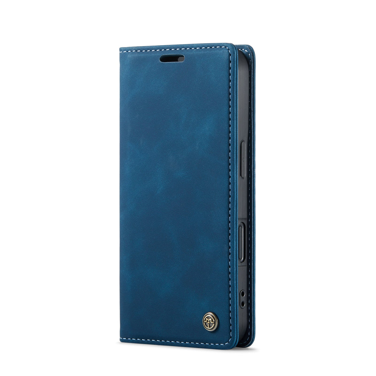 Apple iPhone 18 Pro Max Hoesje - Navy Blue - Dunne Bookcase