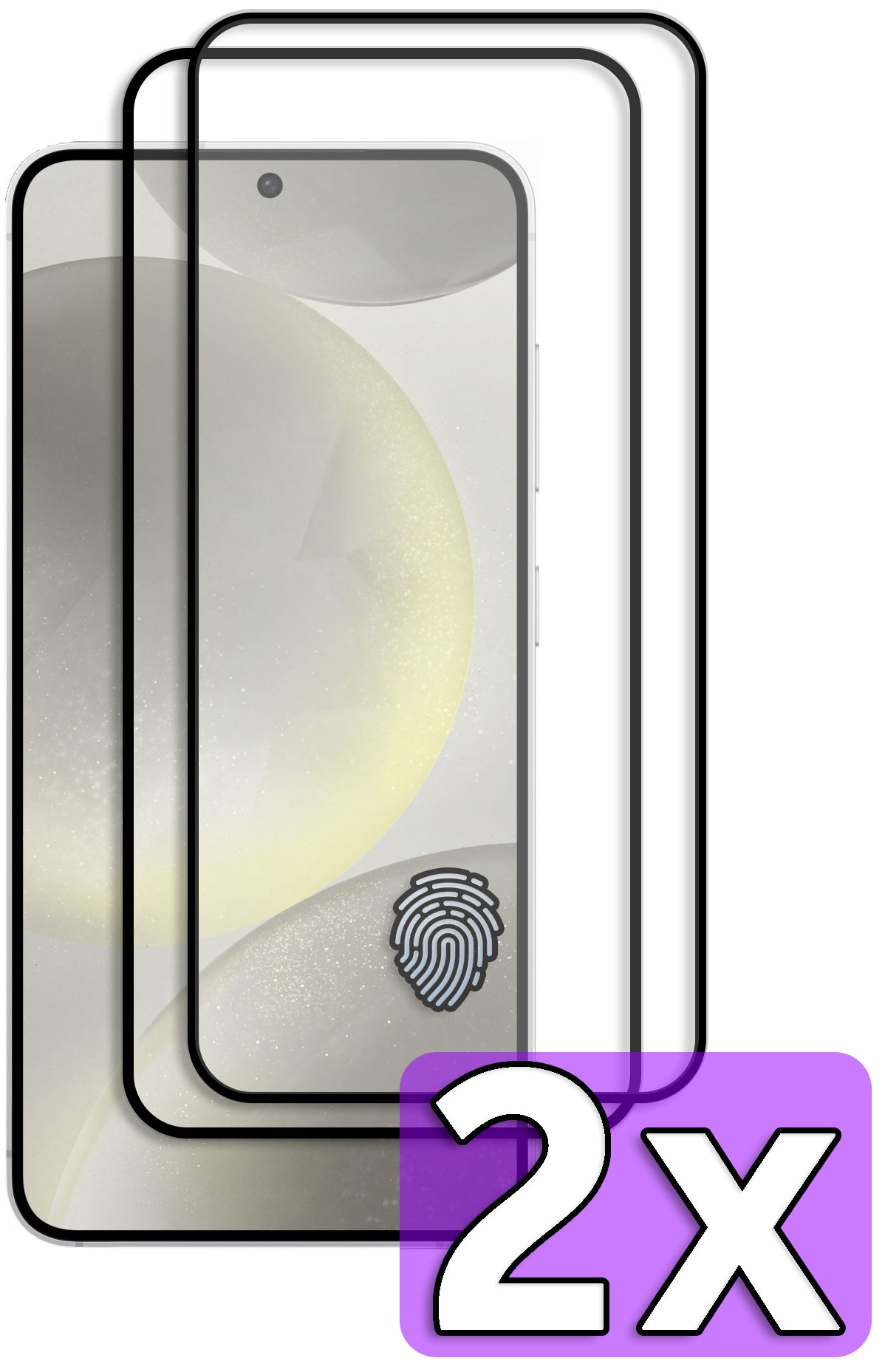 Samsung Galaxy S25 Edge Screen Protector - Full Cover - 2 Pieces