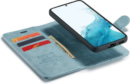 Oppo A76 Hoesje - Aqua Blue - 2 in 1 Bookcase