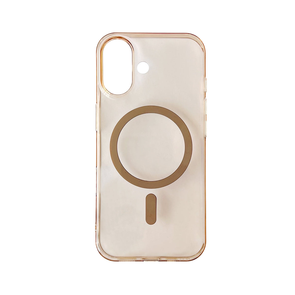 Apple iPhone 17 Hoesje - Oranje - Minimalistic MagSafe Back Cover