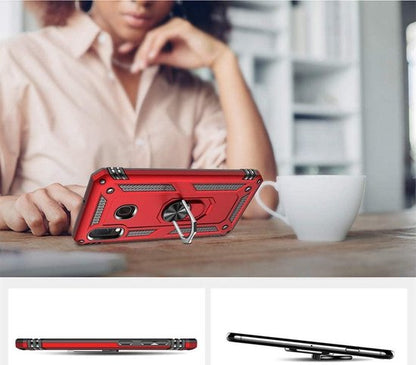 Samsung Galaxy A20e Hoesje - Rosegoud - Armor Kickstand Back Cover